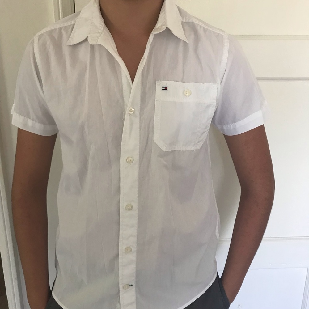 New Men's/Teen's Tommy Hilfiger ShortSleeves Shirt - Picture 7 of 7